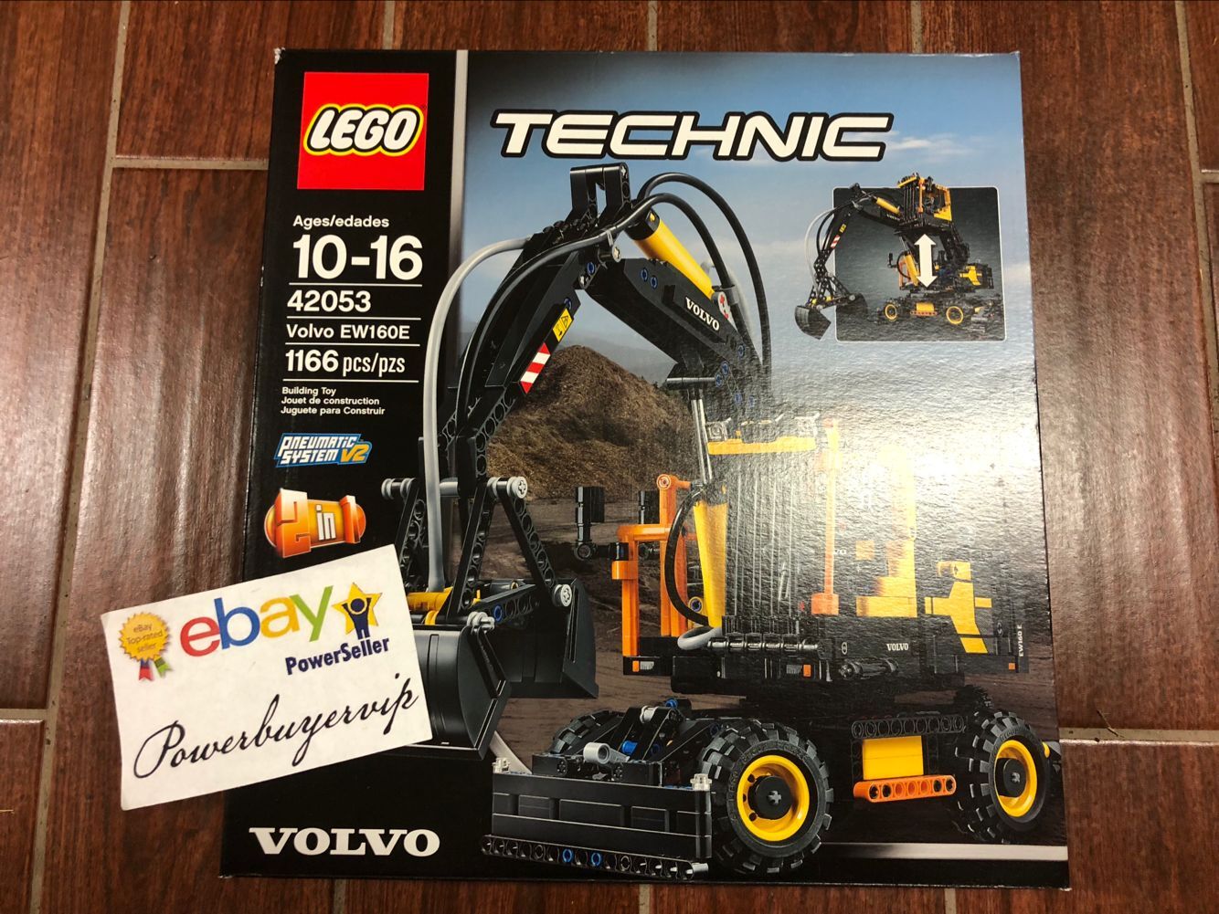 LEGO 42053 Lego Technic Volvo EW160E Excavator Construction Toy